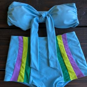 Lolli Swim High Waisted Bikini!